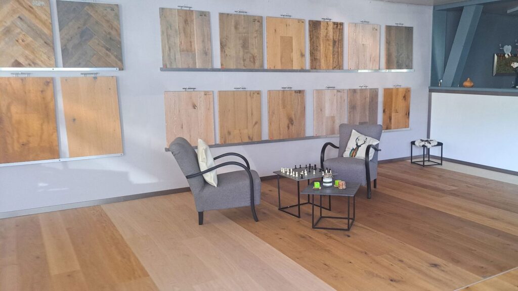 Parkettwelt Jeni Ausstellung Parkettboden